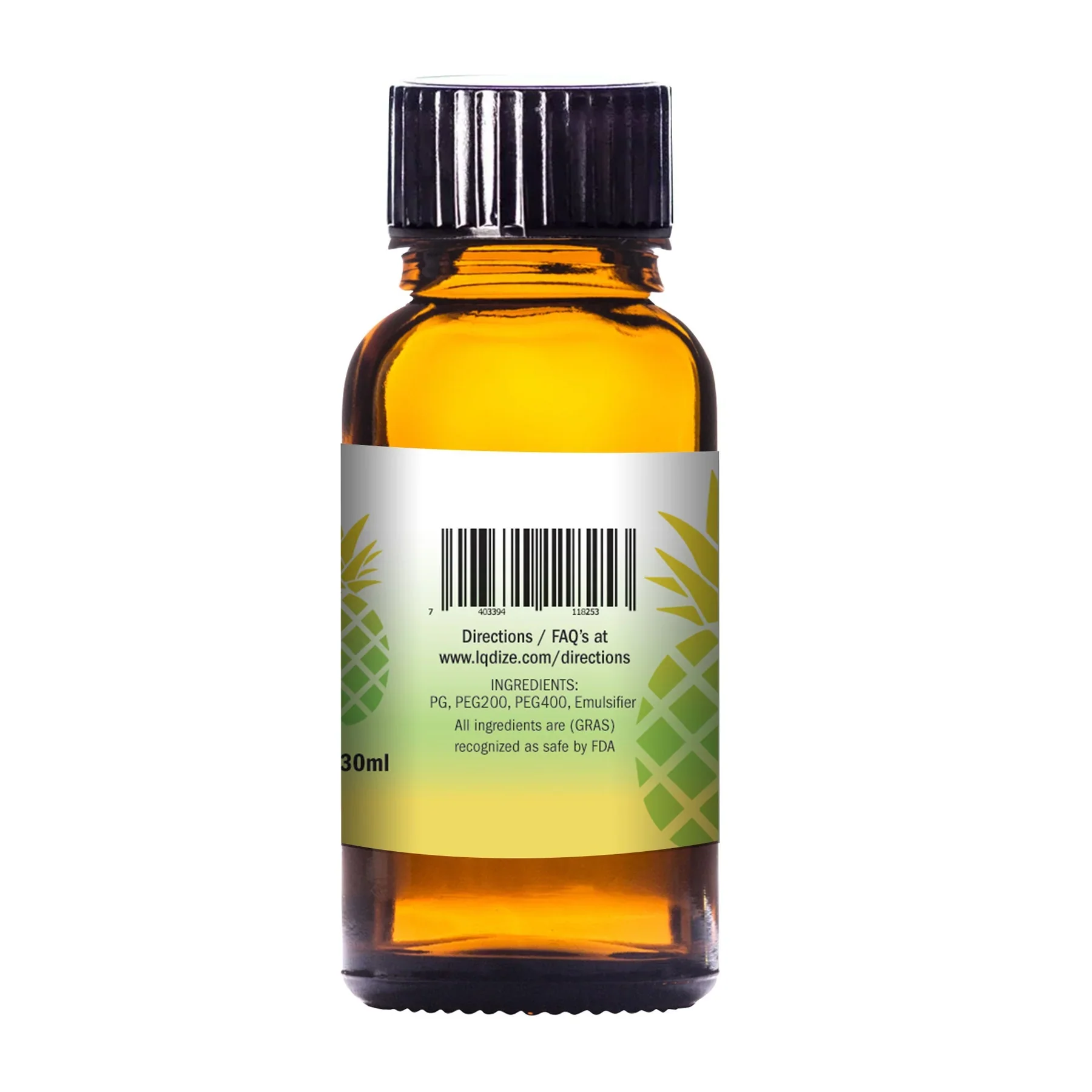 Pineapple Liquidizer 30 ML Bottle – LQDIZE - Image 4